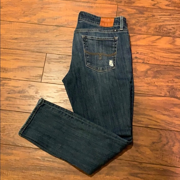 ⭕️Lucky Brand Lolita Capris Sz 6 - Picture 7 of 8